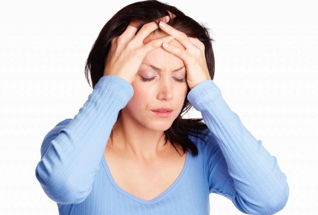 Headache caused by high blood pressure